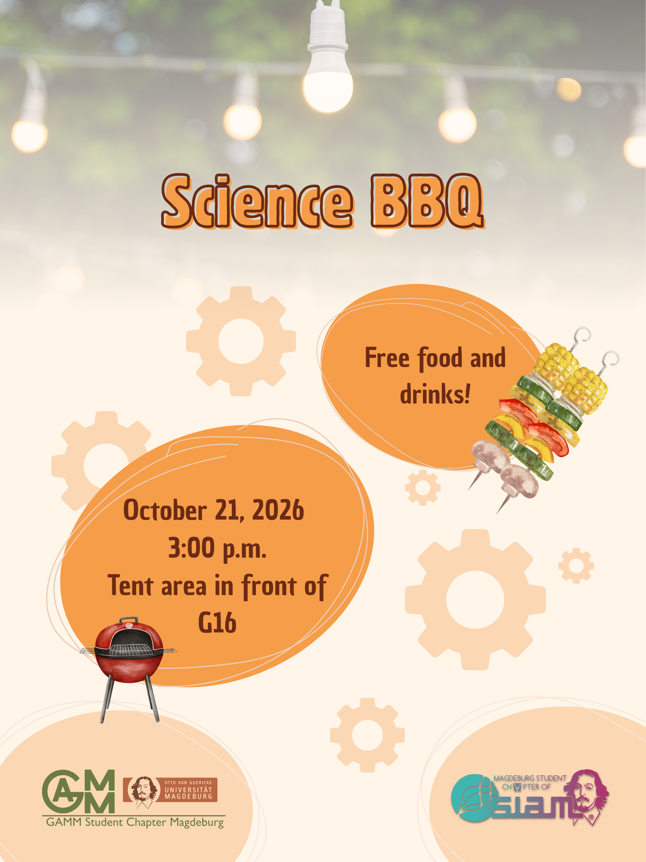 Science BBQ poster – Oct. 21, 2026