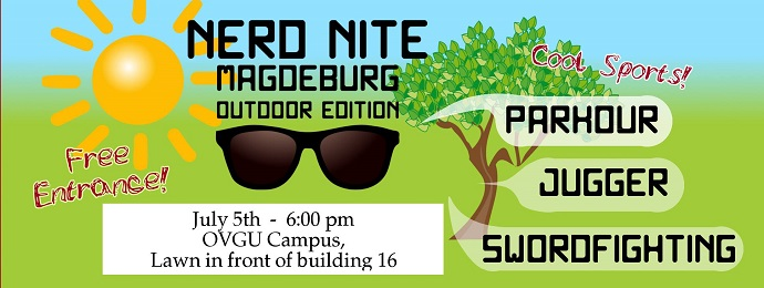 Banner für 7. Nerd Nite - Outdoor Edition